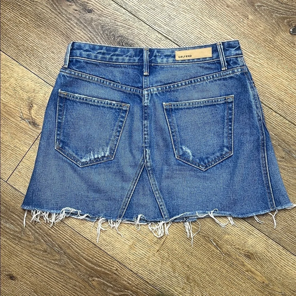 GRLFRND Eva Denim Mini Skirt Size 27